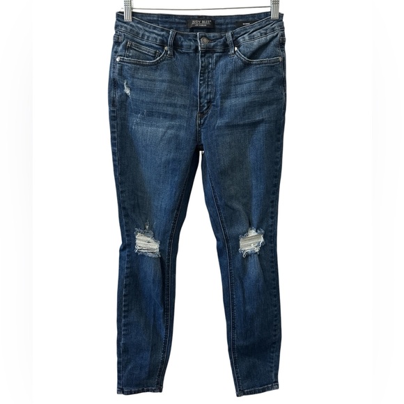 Judy Blue Denim - Judy Blue women's distressed skinny stretch denim jeans 11/30